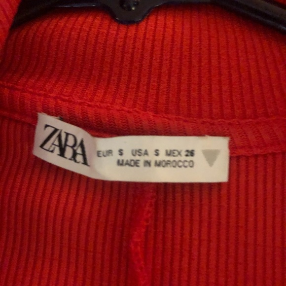 Zara zipped retro red dress 🔥 - Picture 4 of 4